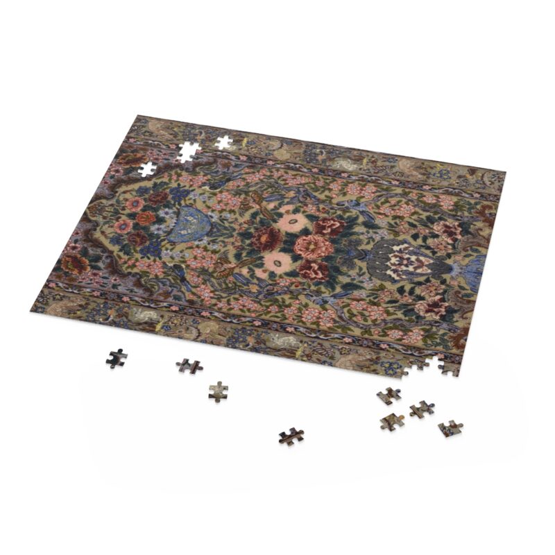 Antique Floral Rug Puzzle for Kids and Adults | 30-500 Pieces - Image 5