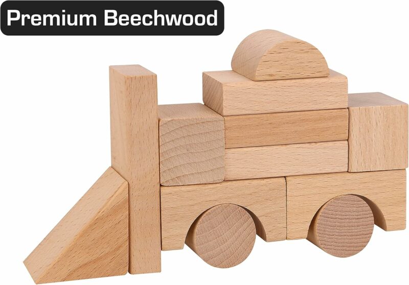 Geometric Learning Building Blocks for Kids | 100 Piece Set - Image 5