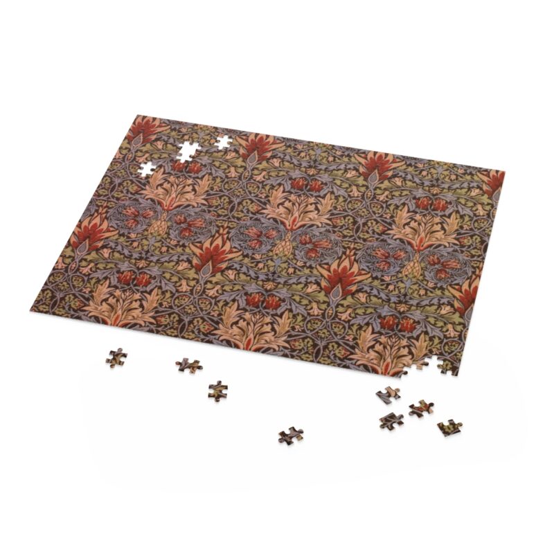 Antique Rug Pattern Geometric Puzzle for Kids and Adults | 30-500 Pieces - Image 3