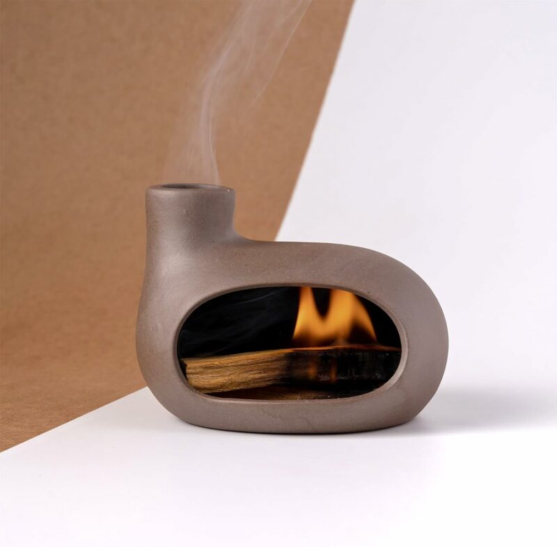 Rondo Ceramic Artistic Round Incense Burner - Image 5