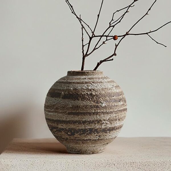Elysian Earthenware Rustic Vase