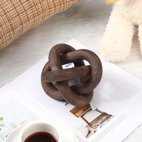 Orbit Wood Nautical Knot