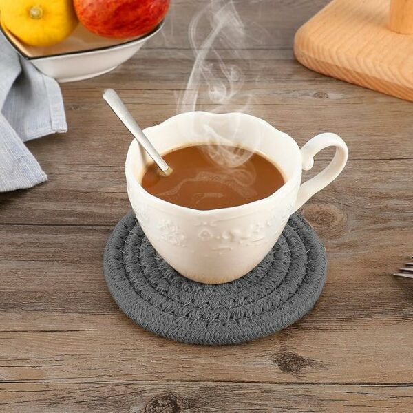 Abari Woven Drink Coasters - Set of 8