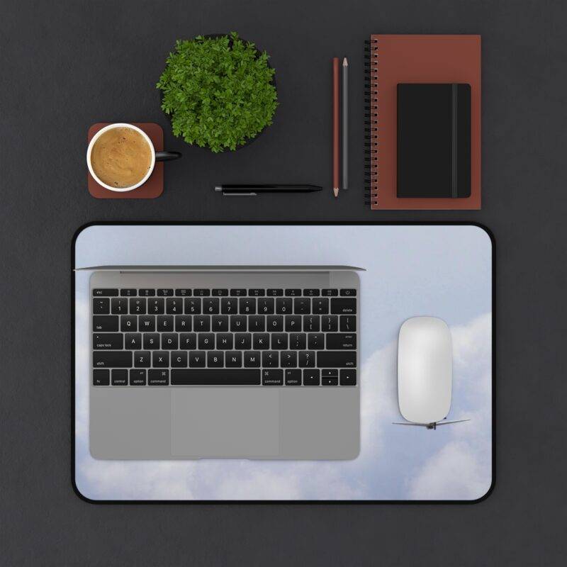 3 Fighter Jets Desk Mat, Air Force XL Mousepad - Educational Design - Image 4