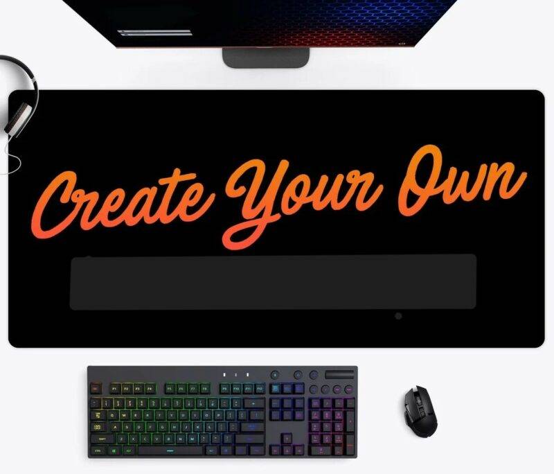 Customizable Desk Mat, Create Your Own XL Mousepad