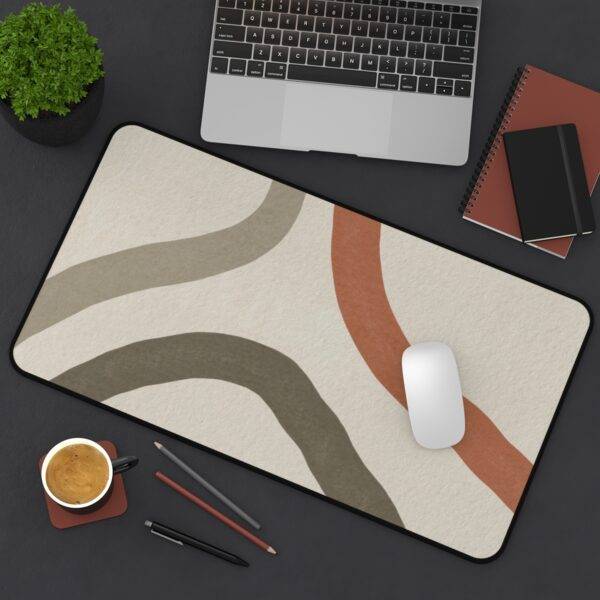 As Imagined Desk Mat, Boho Sheik XL Mousepad - Abstract Art Design