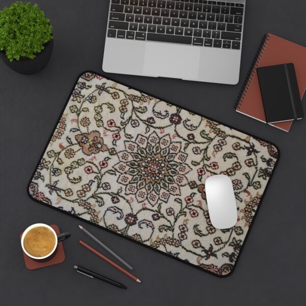 Vibrant Persian Rug Desk Mat, Moroccan Carpet XL Mousepad