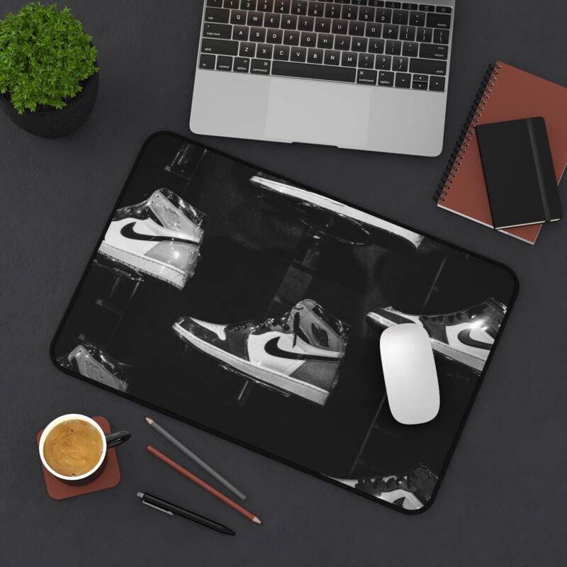 Fresh Kicks Desk Mat, Artist Photo XL Mousepad - Art Design - Image 4