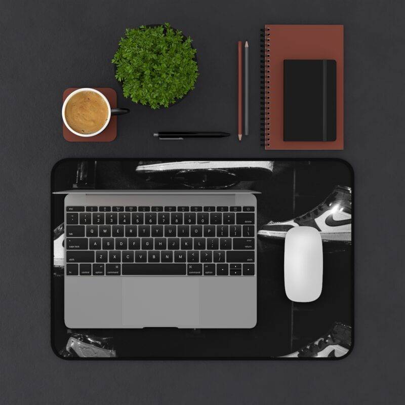 Fresh Kicks Desk Mat, Artist Photo XL Mousepad - Art Design - Image 5