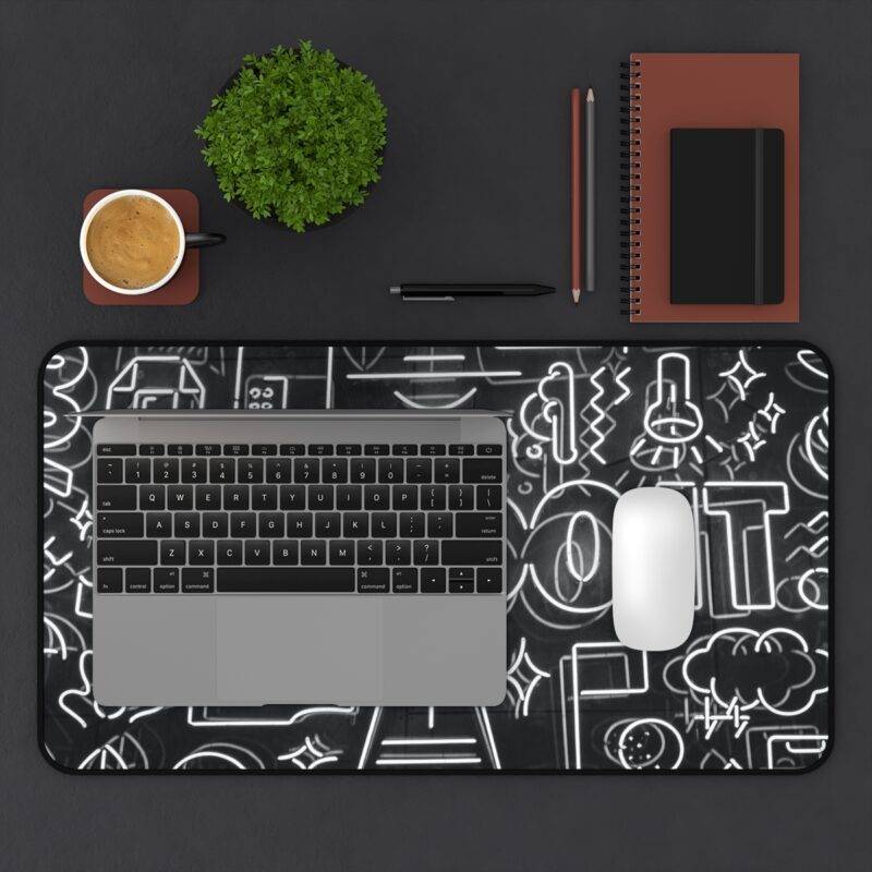 Just Do It Desk Mat, Artist Photo XL Mousepad - Art Design - Image 2