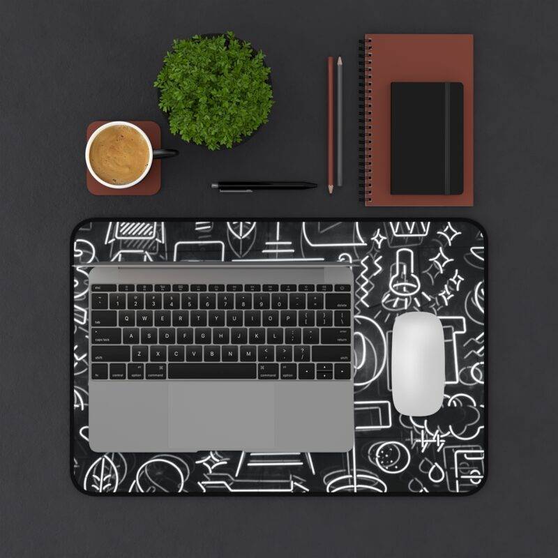 Just Do It Desk Mat, Artist Photo XL Mousepad - Art Design - Image 4