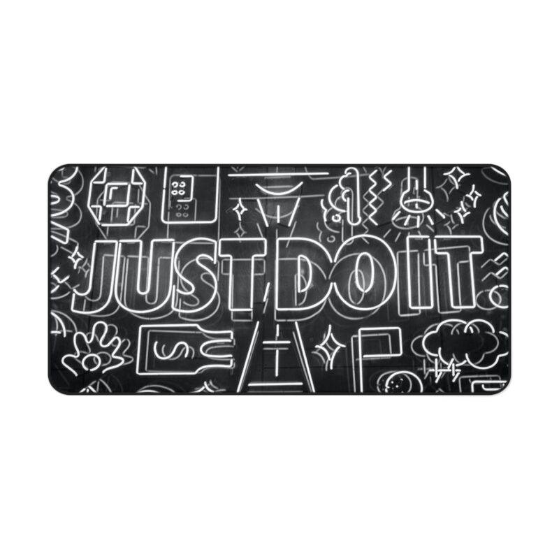 Just Do It Desk Mat, Artist Photo XL Mousepad - Art Design - Image 3
