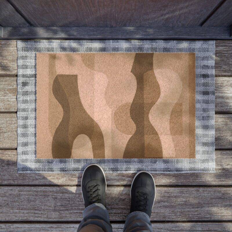 Simply Abstract Shapes - 24" x 16" Premium Coconut Coir Door Mat - Image 4