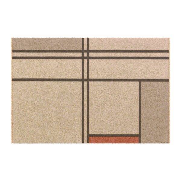 Abstract American Art - 24" x 16" Premium Coconut Coir Door Mat