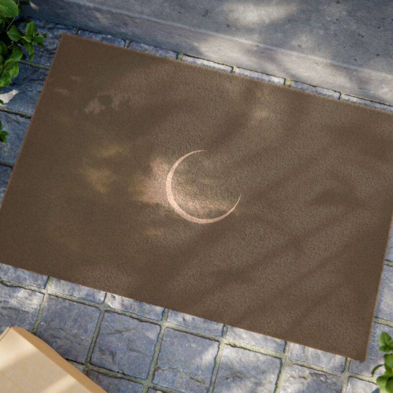 Solar Eclipse - 24" x 16" Premium Coconut Coir Door Mat - Image 2