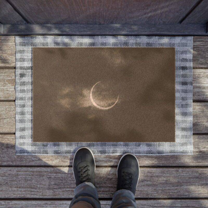Solar Eclipse - 24" x 16" Premium Coconut Coir Door Mat - Image 3