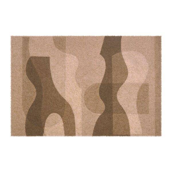 Simply Abstract Shapes - 24" x 16" Premium Coconut Coir Door Mat