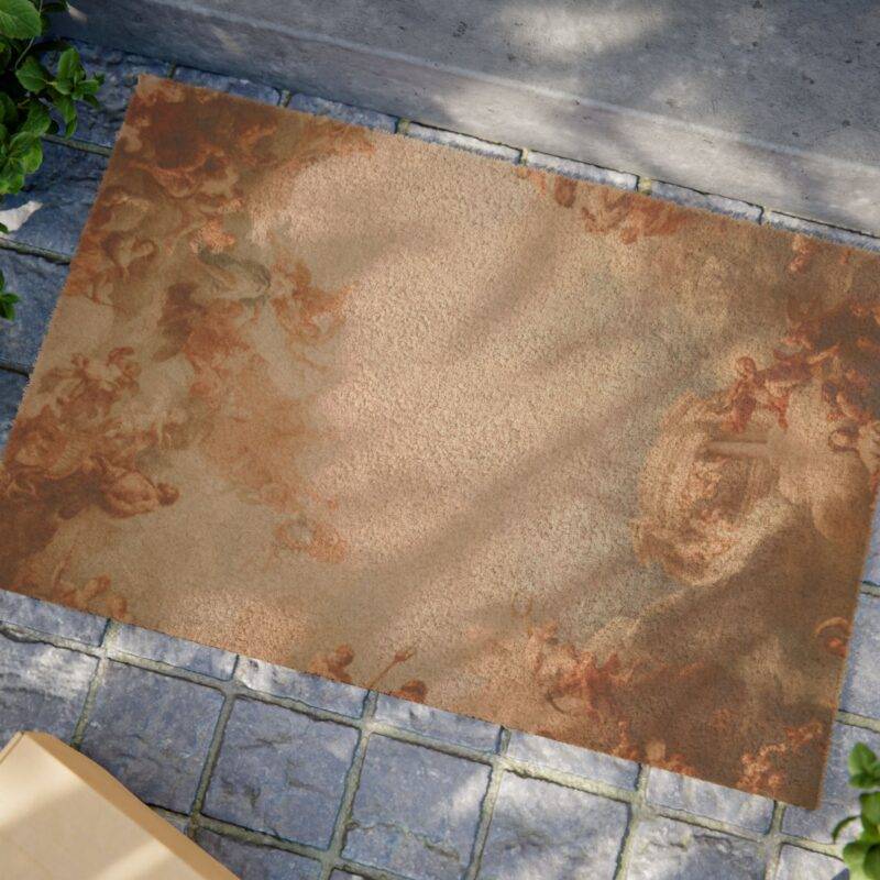 Sisteen Chapel by Leonardo Da Vinci - 24" x 16" Premium Coconut Coir Door Mat - Image 2