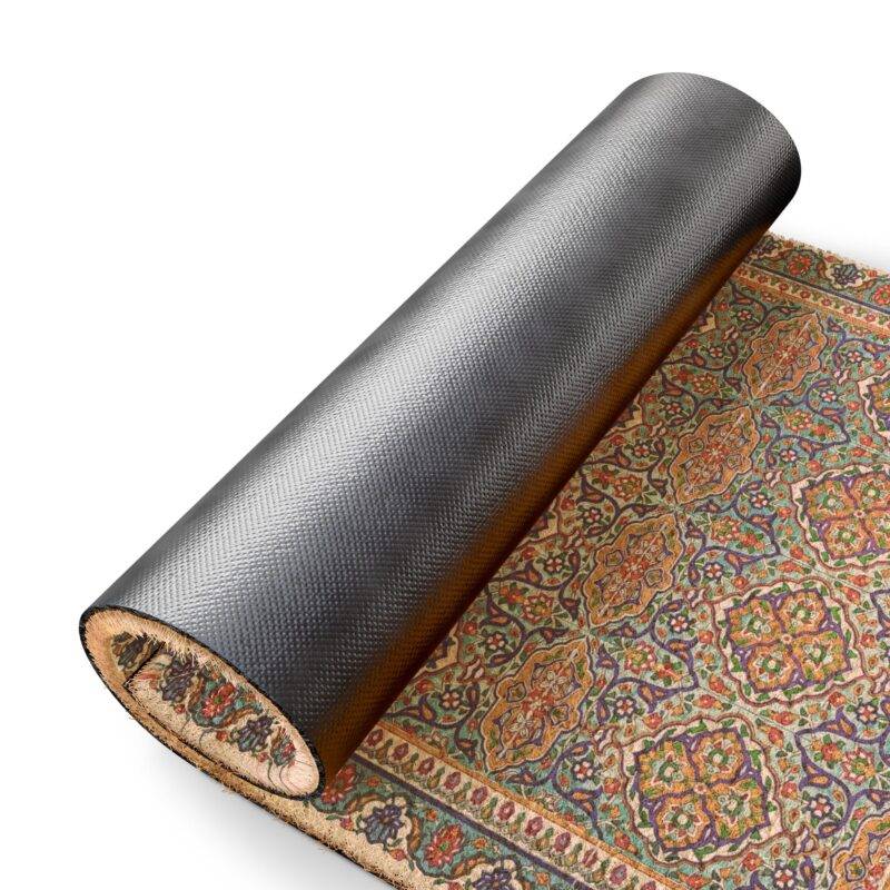 Colorful Afghani Rug Carpet - 24" x 16" Premium Coconut Coir Door Mat - Image 4